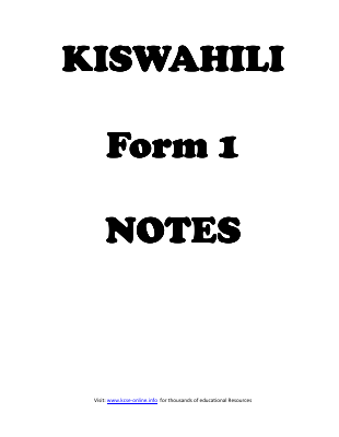 KISWAHILI NOTES FORM 1-4 BOOKLET (1).pdf